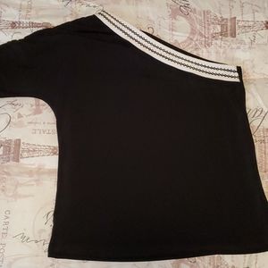 NWOT One sleeve Shirt